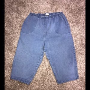 💙Denium and co size 2x capris 💙